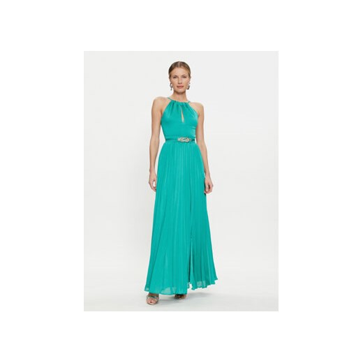 Marciano Guess Sukienka wieczorowa 4GGK14 7089A Zielony A-Line Fit ze sklepu MODIVO w kategorii Sukienki - zdjęcie 170425103