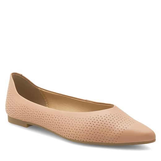 Balerinki Lasocki casual płaskie bez zapięcia 