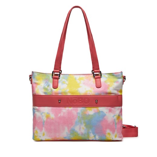 Shopper bag Nobo wakacyjna na ramię mieszcząca a7
