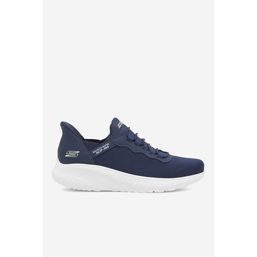Buty sportowe męskie Skechers sznurowane granatowe 
