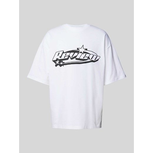 T-shirt z nadrukiem z logo ze sklepu Peek&Cloppenburg  w kategorii T-shirty męskie - zdjęcie 170428374
