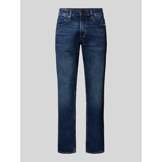 Jeansy o kroju straight fit z wpuszczanymi kieszeniami model ‘Mosa’ ze sklepu Peek&Cloppenburg  w kategorii Jeansy męskie - zdjęcie 170428581