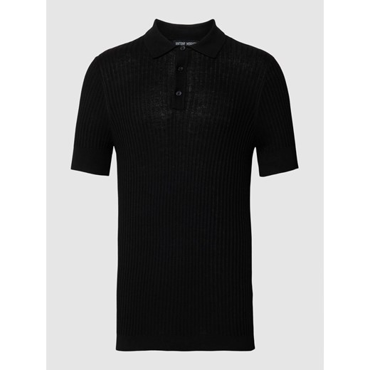 Koszulka polo z fakturowanym wzorem ze sklepu Peek&Cloppenburg  w kategorii T-shirty męskie - zdjęcie 170428680