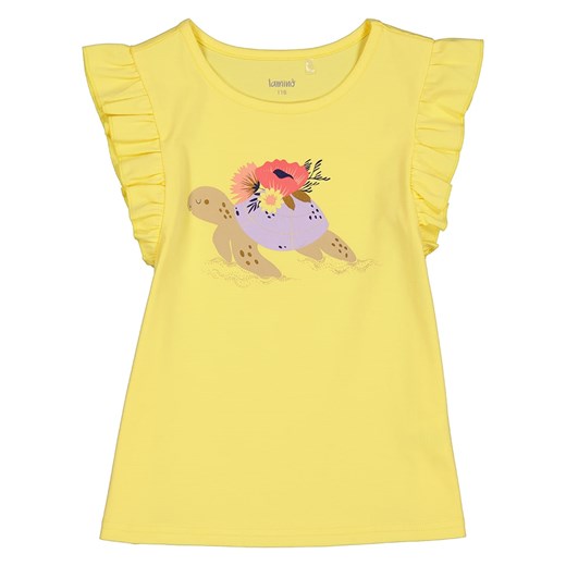 lamino Koszulka w kolorze żółtym ze sklepu Limango Polska w kategorii Bluzki dziewczęce - zdjęcie 170429753