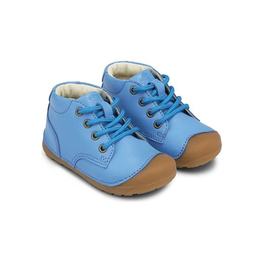 Bundgaard Skórzane buty &quot;Panto&quot; w kolorze niebieskim do nauki chodzenia ze sklepu Limango Polska w kategorii Półbuty dziecięce - zdjęcie 170429984