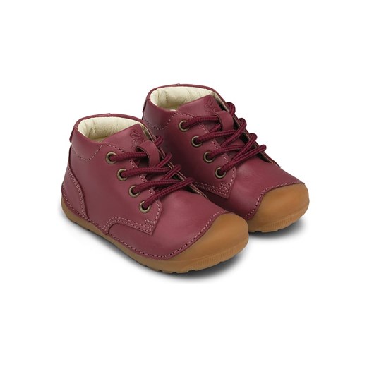 Bundgaard Skórzane buty &quot;Panto&quot; w kolorze fioletowym do nauki chodzenia ze sklepu Limango Polska w kategorii Półbuty dziecięce - zdjęcie 170429993