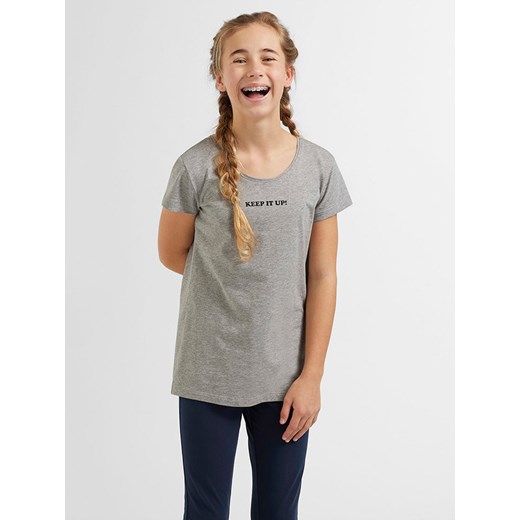 JAKO-O Koszulka w kolorze szarym ze sklepu Limango Polska w kategorii Bluzki dziewczęce - zdjęcie 170430040