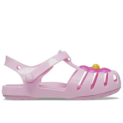 Sandały Crocs Isabella Sandal 208445-6S0 - różowe ze sklepu streetstyle24.pl w kategorii Sandały dziecięce - zdjęcie 170431030