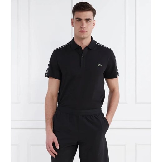 T-shirt męski Lacoste z elastanu na lato