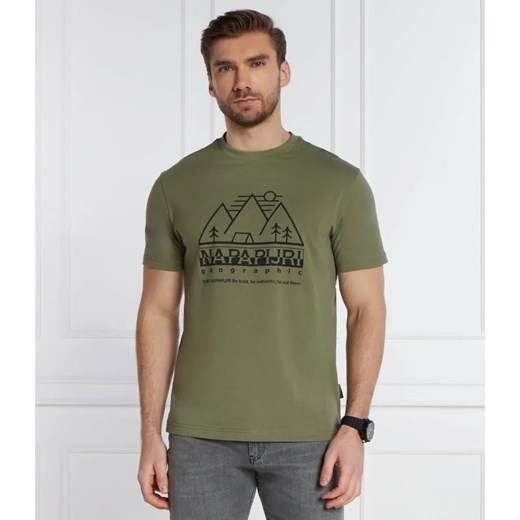 Napapijri T-shirt | Loose fit ze sklepu Gomez Fashion Store w kategorii T-shirty męskie - zdjęcie 170431470