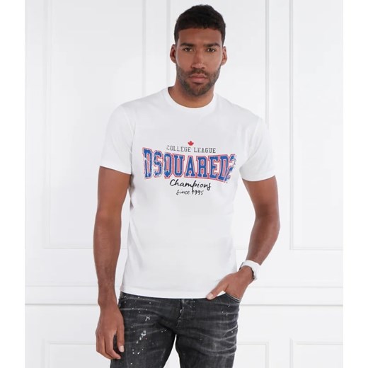 Dsquared2 T-shirt | Regular Fit ze sklepu Gomez Fashion Store w kategorii T-shirty męskie - zdjęcie 170431520