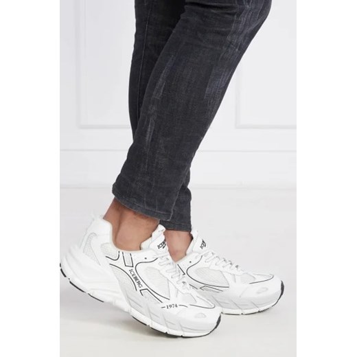Iceberg Sneakersy | z dodatkiem skóry Iceberg 44 Gomez Fashion Store promocja