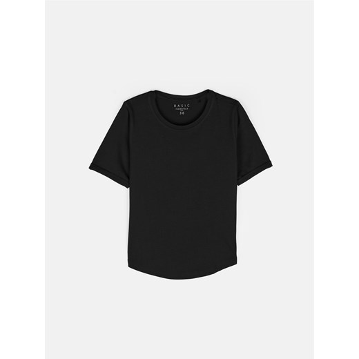 GATE Bawełniana koszulka basic z krótkim rękawem 34 ze sklepu gateshop w kategorii Bluzki damskie - zdjęcie 170436070
