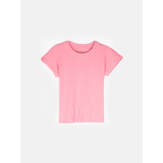 GATE Basic, krótka, elastyczna koszulka 34 ze sklepu gateshop w kategorii Bluzki damskie - zdjęcie 170436150
