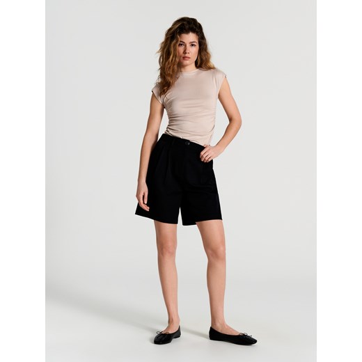 Sinsay - Koszulka - beżowy Sinsay M Sinsay