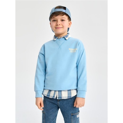 Sinsay - Bluza - niebieski ze sklepu Sinsay w kategorii Bluzy chłopięce - zdjęcie 170439001