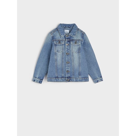 Sinsay - Kurtka jeansowa - niebieski Sinsay 98 Sinsay