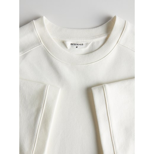 Reserved - T-shirt regular fit - złamana biel Reserved XXL Reserved