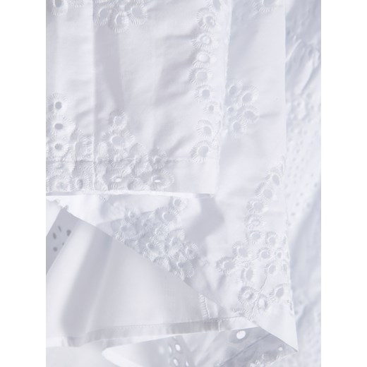 Reserved - Ażurowa sukienka mini - biały Reserved XXL Reserved