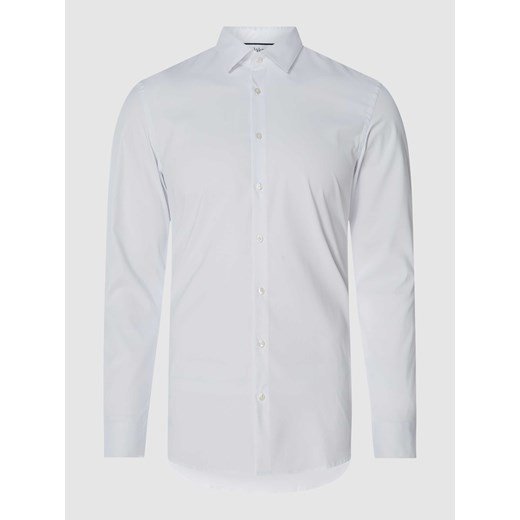 Koszula biznesowa o kroju super slim fit ze streczem ze sklepu Peek&Cloppenburg  w kategorii Koszule męskie - zdjęcie 170451050