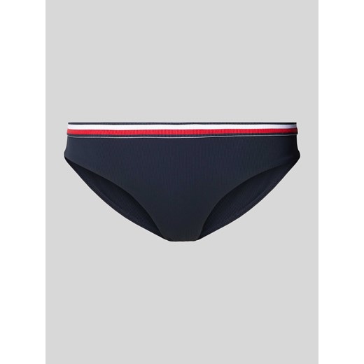 Figi bikini z elastycznym pasem z logo model ‘Global’ ze sklepu Peek&Cloppenburg  w kategorii Stroje kąpielowe - zdjęcie 170451123