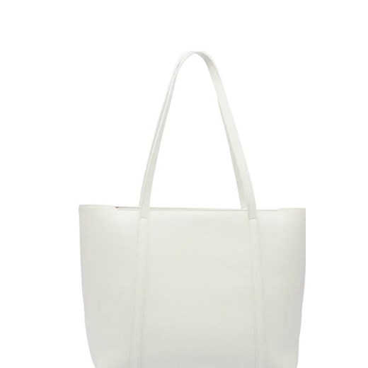 Shopper bag Armani Exchange ze skóry ekologicznej