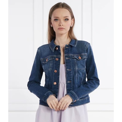 Tommy Jeans Kurtka jeansowa Vivianne | Slim Fit ze sklepu Gomez Fashion Store w kategorii Kurtki damskie - zdjęcie 170451630