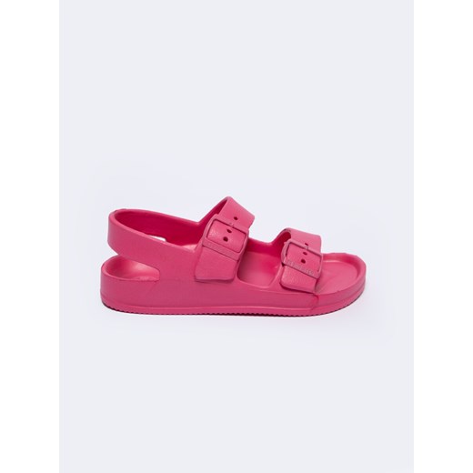 Sandały dziewczęce różowe  NN374545 602 ze sklepu Big Star w kategorii Sandały dziecięce - zdjęcie 170451653
