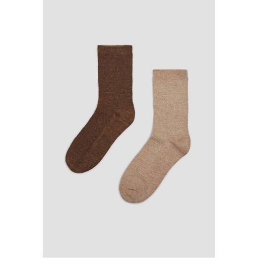 2 pack bawełnianych skarpet uniwersalny Moodo.pl