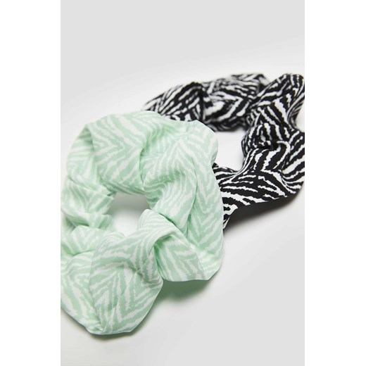 Gumka do włosów biało czarna uniwersalny wyprzedaż Moodo.pl