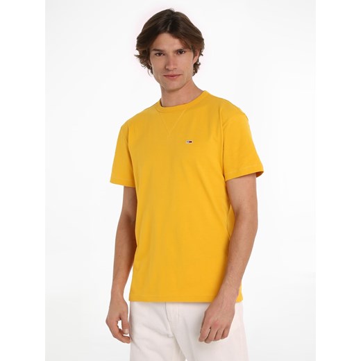 TOMMY JEANS Koszulka w kolorze żółtym ze sklepu Limango Polska w kategorii T-shirty męskie - zdjęcie 170466892