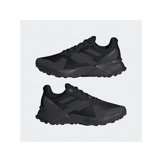adidas Buty &quot;Terrex Soulstride&quot; w kolorze czarnym do biegania 42,5 promocja Limango Polska