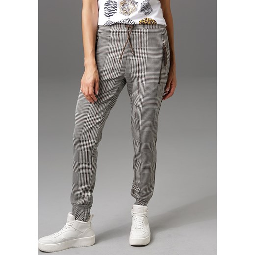Aniston Spodnie w kolorze szarym ze sklepu Limango Polska w kategorii Spodnie damskie - zdjęcie 170466933
