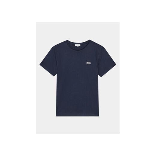 Boss T-Shirt J25P14 S Granatowy Regular Fit ze sklepu MODIVO w kategorii T-shirty chłopięce - zdjęcie 170468223