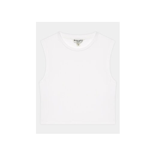 Brave Soul Top LV-627LILY Biały Slim Fit ze sklepu MODIVO w kategorii Bluzki damskie - zdjęcie 170468401