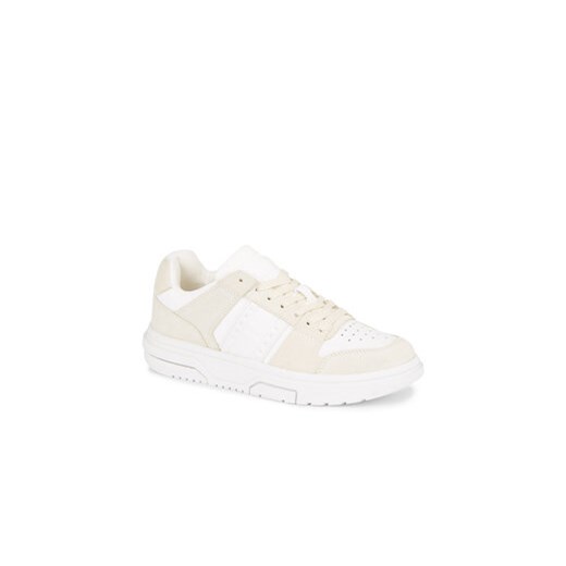 Buty sportowe damskie beżowe Tommy Jeans sneakersy wiosenne