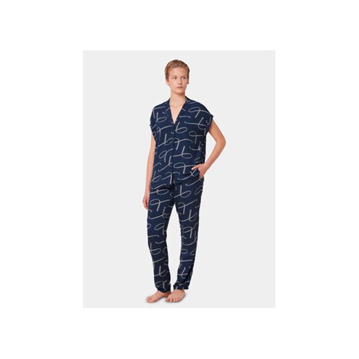 Triumph Piżama Boyfriend 10218282 Granatowy Relaxed Fit ze sklepu MODIVO w kategorii Piżamy damskie - zdjęcie 170468590