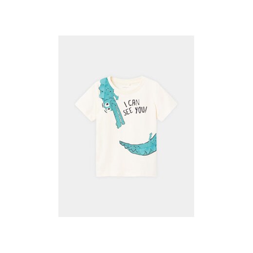 NAME IT T-Shirt Dante 13228559 Biały Regular Fit ze sklepu MODIVO w kategorii Koszulki niemowlęce - zdjęcie 170468693