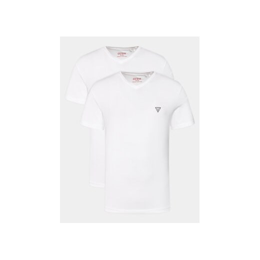 Guess Komplet 2 t-shirtów U97G03 K6YW1 Biały Regular Fit ze sklepu MODIVO w kategorii T-shirty męskie - zdjęcie 170468734