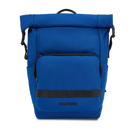 Plecak Tommy Hilfiger Th Monotype Rolltop Backpack AM0AM12205 Anchor Blue C5J ze sklepu eobuwie.pl w kategorii Plecaki - zdjęcie 170469241