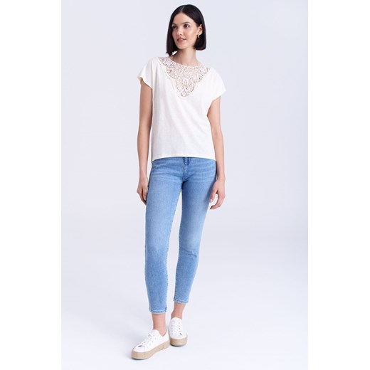 Koszulka damska biała ze sklepu 5.10.15 w kategorii Bluzki damskie - zdjęcie 170469972
