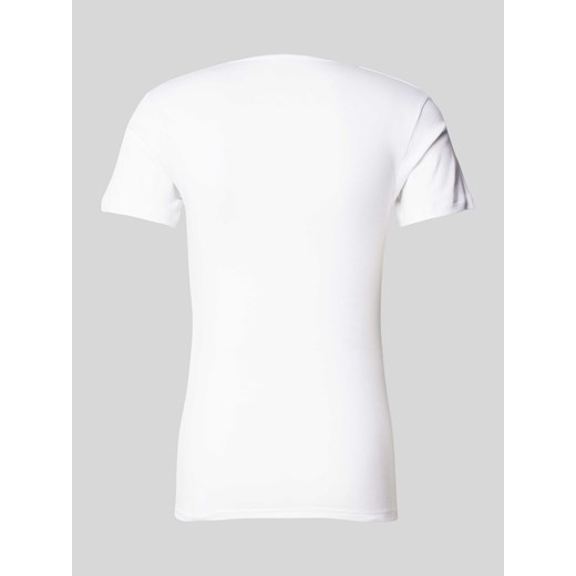 T-shirt męski Mey bawełniany biały 