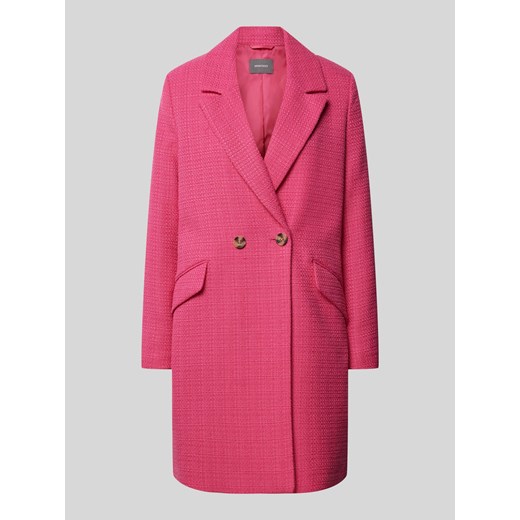 Płaszcz z fakturowanym wzorem ze sklepu Peek&Cloppenburg  w kategorii Płaszcze damskie - zdjęcie 170473670
