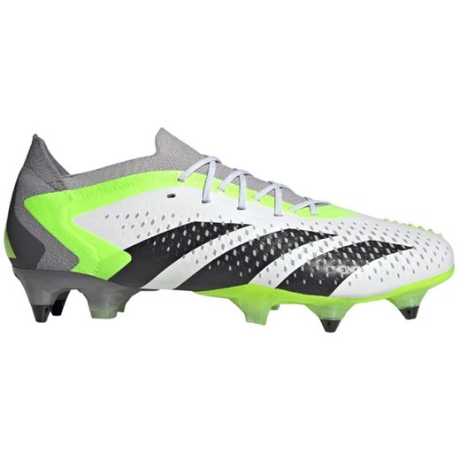 Buty piłkarskie adidas Predator Accuracy.1 Low Sg IF2292 białe ze sklepu ButyModne.pl w kategorii Buty sportowe męskie - zdjęcie 170474001