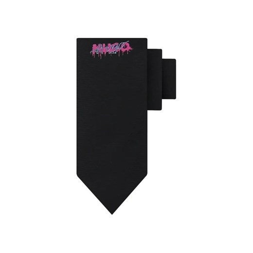 HUGO Jedwabny krawat Tie cm 6 ze sklepu Gomez Fashion Store w kategorii Krawaty - zdjęcie 170475590