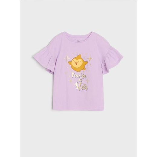 Sinsay - Koszulka Disney - błękitny ze sklepu Sinsay w kategorii Bluzki dziewczęce - zdjęcie 170477480