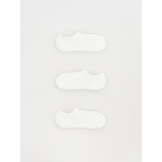 Reserved - Skarpetki 3 pack - złamana biel ze sklepu Reserved w kategorii Skarpetki damskie - zdjęcie 170477922