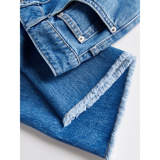 Reserved - Jeansy wide leg - niebieski ze sklepu Reserved w kategorii Jeansy damskie - zdjęcie 170478190