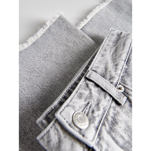 Jeansy damskie Reserved z bawełny 