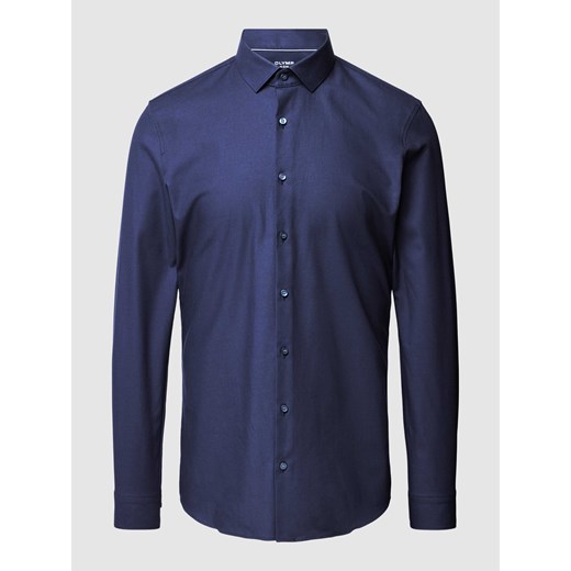 Koszula biznesowa o kroju slim fit z kołnierzykiem typu cutaway model ‘Modern Kent’ ze sklepu Peek&Cloppenburg  w kategorii Koszule męskie - zdjęcie 170492424